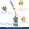 imageFlame King YSNAX1003 Propane Gas Blow Torch for Soldering Copper Thawing Frozen Pipes Metal Bending Plumbing ampamp Lighting a CharcoalCampfire