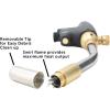 imageFlame King YSNAX1020a Propane Torch Head High Intensity MAX Heat Blow Torch Kit with Push Button Igniter for Professionals in Soldering Welding Brazing Searing