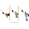 imageFlame King YSNAX1024CGA High Intensity Propane Torch Head with Piezo Igniter Switch for Soldering Brazing Plumbing Lighting CharcoalFire Pits Compatible with 1LB Cylinders MAPP and MAPPRO