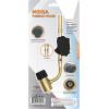imageFlame King YSNAX1024CGA High Intensity Propane Torch Head with Piezo Igniter Switch for Soldering Brazing Plumbing Lighting CharcoalFire Pits Compatible with 1LB Cylinders MAPP and MAPPRO