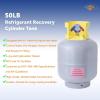imageFlame King YSNR501 50 Pound Refrigerant Recovery Cylinder Tank  Gray