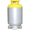 imageFlame King 1000LB Refrigerant Recovery Cylinder Tank with Forklift Footer 400 PSI DOT Compliant