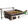 imageFlame King 17inch Flat Top Griddle for Outdoor BBQ Grill Portable Propane Gas Griddle for Camping and Tailgating w Mounting Bracket185 x 17 x 9