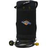 imageFlame King Gas Hauler Kit  Insulated Protective Carry Case for 10LB Propane Tank Plus Adapter Hose for Camping and Outdoor Adventures