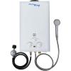 imageFlame King Portable Tankless Water Heater Propane Gas 10L 264 GPM at 68000 BTU Outdoor Instant Hot Water Shower for RV Camping Farm Cabins