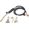 imageFlame King Propane Gas Torch 6000 BTU Kit w 3 Burners for Melting Brazing Gold and Silver Precious Metals Welding Soldering and Repairs