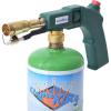 imageFlame King Propane ampamp Mapp Gas Blow Torch 27000 BTU w SelfIgniter for Searing Soldering and as Fire Starter