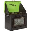 imageFlame King YSNHT300 Portable Outdoor Propane Oven Stove Combo for Camping RV Tailgating Trailer GreenBlack