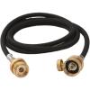 imageFlame King YSNMT48 Flexible 5FT Extension Hose for 1Lb Propane Tank Cylinders