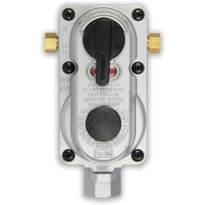 imageFlame King ACR2a 2Stage Auto Changeover LP Propane Gas Regulator for RVs Vans and Trailers Without Pigtails