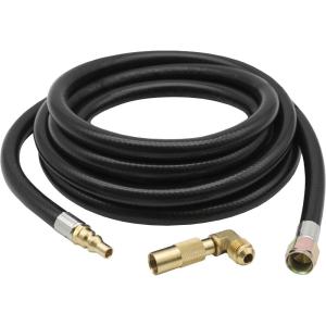imageFlame King Propane 12ft RV Quick Connect Hose Adapter for 17quot or 22quot BlackStone or Flame King Griddle