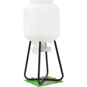 imageFlame King Propane Refill Stand for 1LB Camping Refillable Tank Cylinders fits Standard 20Lb Propane Tanks