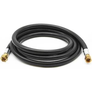 imageFlame King Thermo Rubber RV Slide Out Hose Assembly 60 Inch 38 Inch ID Female To Female  10015960106 inches