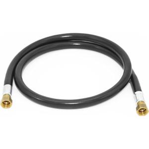 imageFlame King Thermo Rubber RV Slide Out Hose Assembly 60 Inch 38 Inch ID Female To Female  1001596048 inches