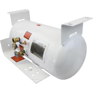imageFlame King YSN122 122 Gallon ASME Horizontal Propane Tank  12quot x 28quot  for RV Van Or Trailers122 Gallon ASME Tank
