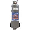 imageFlame King 100LB Empty Propane Tank with Wheels Horizontal ampamp Vertical LP Cylinder with Builtin Gauge for Fire Tables Fire Pits Patio Heaters Barbeques Lunch Trucks Weed Torches ampamp Truck Campers