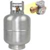 imageFlame King 20LB Aluminum Propane Tank with Gauge ampamp OPD Valve CorrosionResistant and RustFree Lightweight Great for Marine Applications Grills and BBQs Camping Fishing ampamp Outdoor Activities