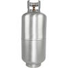 imageFlame King 40LB Aluminum Propane Tank with Premium OPD Valve CorrosionResistant and RustFree Lightweight Great for Marine Applications Grills and BBQs Camping Fishing ampamp Outdoor Activities