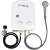 imageFlame King Portable Tankless Water Heater Propane Gas 10L 264 GPM at 68000 BTU Outdoor Instant Hot Water Shower for RV Camping Farm Cabins5L  132GPM