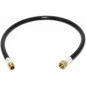 imageFlame King 24inch Propane Thermo Plastic Hose Assembly 38inch ID 38inch MPT X 12inch Female Flare for RVs and Travel Trailers32 Inch