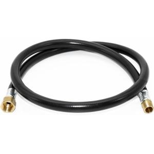 imageFlame King 24inch Propane Thermo Plastic Hose Assembly 38inch ID 38inch MPT X 12inch Female Flare for RVs and Travel Trailers48 Inch