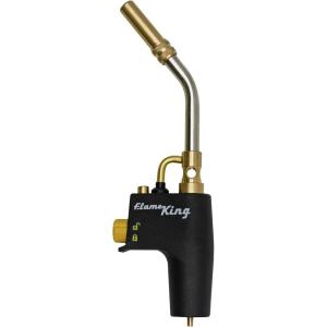 imageFlame King FK028CGA High Intensity Propane Torch Head for Soldering Brazing Plumbing Lighting CharcoalFire PitsCompatible with 1LB Cylinders MAPP and MAPPRO4500CGA Advance Performance Torch