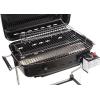imageFlame King RV Or Trailer Mounted BBQ  Motorhome Gas Grill  214 Sq Inch Cooking Surface  Adjustable Flame Controller ampamp 48 Inch Quick Connect HoseRV Grill  Quick Connect Hose