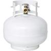 imageFlame King YSN11SQT 11 Pound Propane Tank Cylinder Squatty with Type 1 OPD Valve White11LB TANK