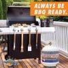 imageFlame King YSN230 20LB Steel Propane Tank Cylinder With Overflow Protection Device Valve and Builtin Gauge Great For Grills And BBQs