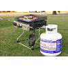 imageFlame King YSN230 20LB Steel Propane Tank Cylinder With Overflow Protection Device Valve and Builtin Gauge Great For Grills And BBQs