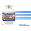imageFlame King YSN230 20LB Steel Propane Tank Cylinder With Overflow Protection Device Valve and Builtin Gauge Great For Grills And BBQs