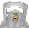imageFlame King 10LB Aluminum Propane Tank with OPD Valve CorrosionResistant and RustFree Lightweight Great for Marine Applications Grills and BBQs Camping Fishing ampamp Outdoor Activities