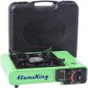 imageFlame King Dual Fuel Butane amp Propane Gas Camping Stove with Single Burner Portable and Great for Outdoor Cooking BackpackingGreen