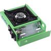 imageFlame King Dual Fuel Butane amp Propane Gas Camping Stove with Single Burner Portable and Great for Outdoor Cooking BackpackingGreen