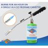 imageFlame King Propane Gas Blow Torch 20000 BTU wSelf Igniter Fire and Charcoal Starter Weed Burner and more